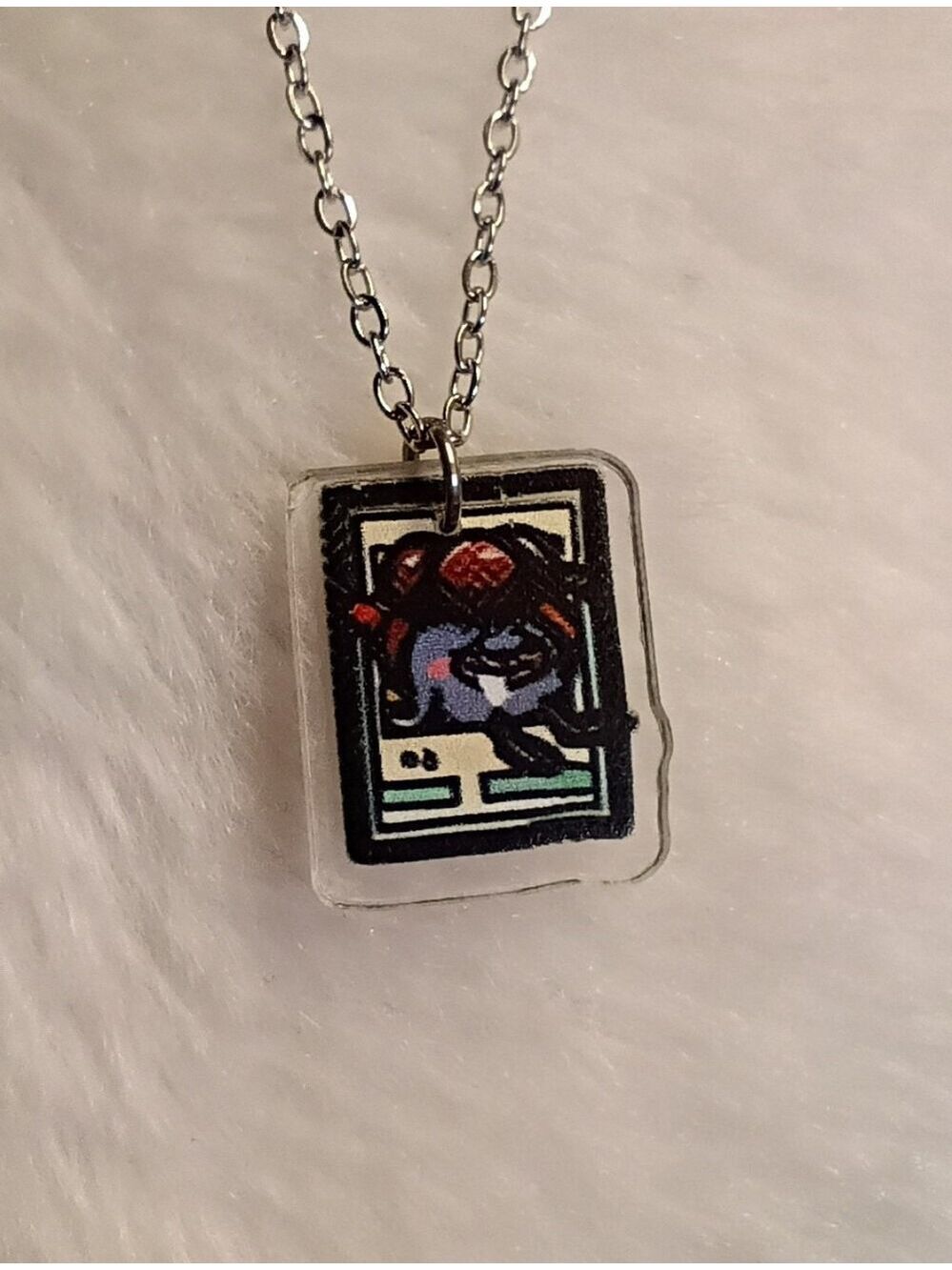 Pokemon Card Gloom Stainless Steel Necklace